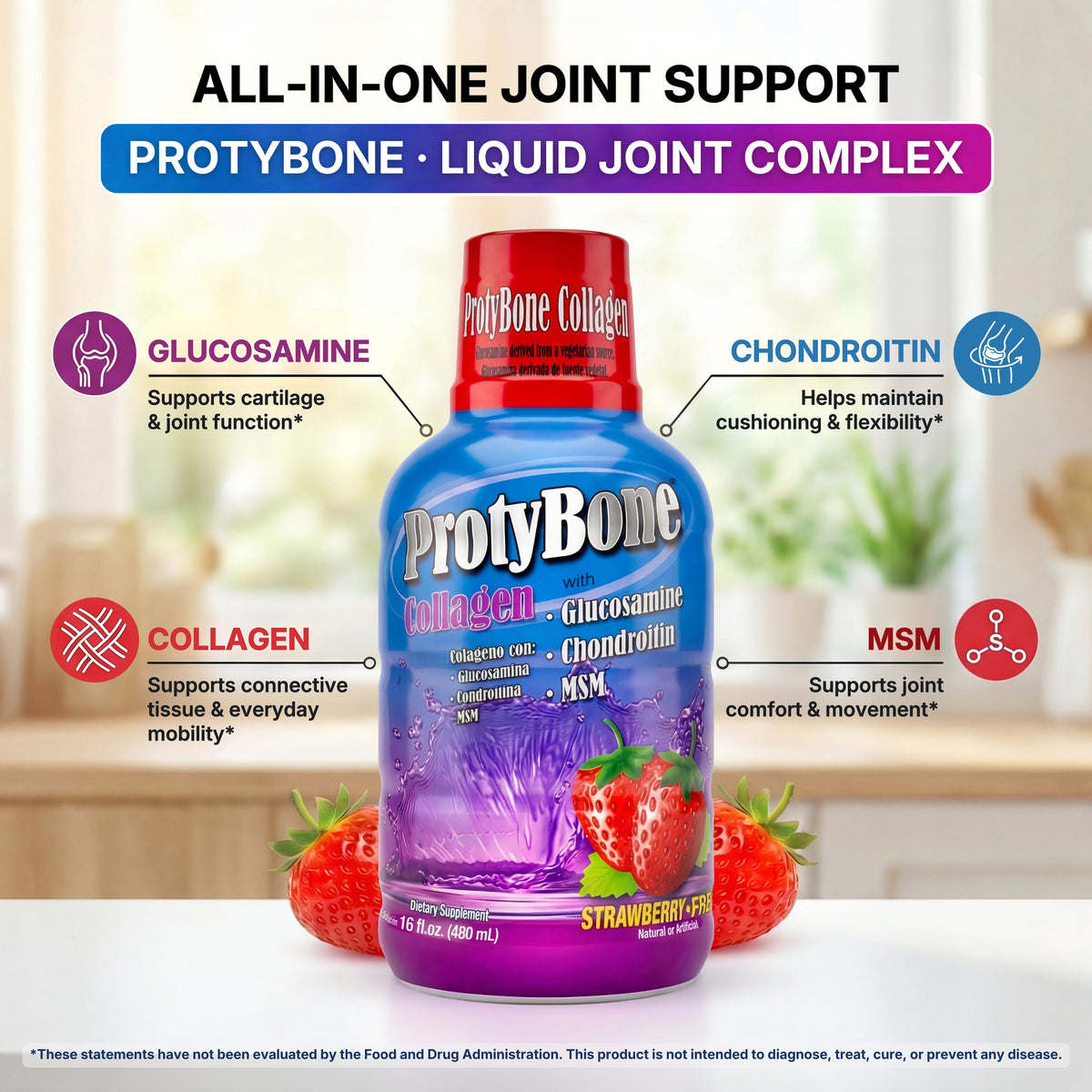 Collagen + Glucosamine, Chondrointin y MSM